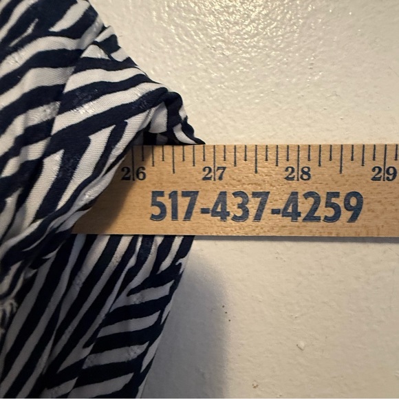 Terra & Sky Black and White Patterned Maxi Dress Women’s Plus Size 4X New - Picture 9 of 10